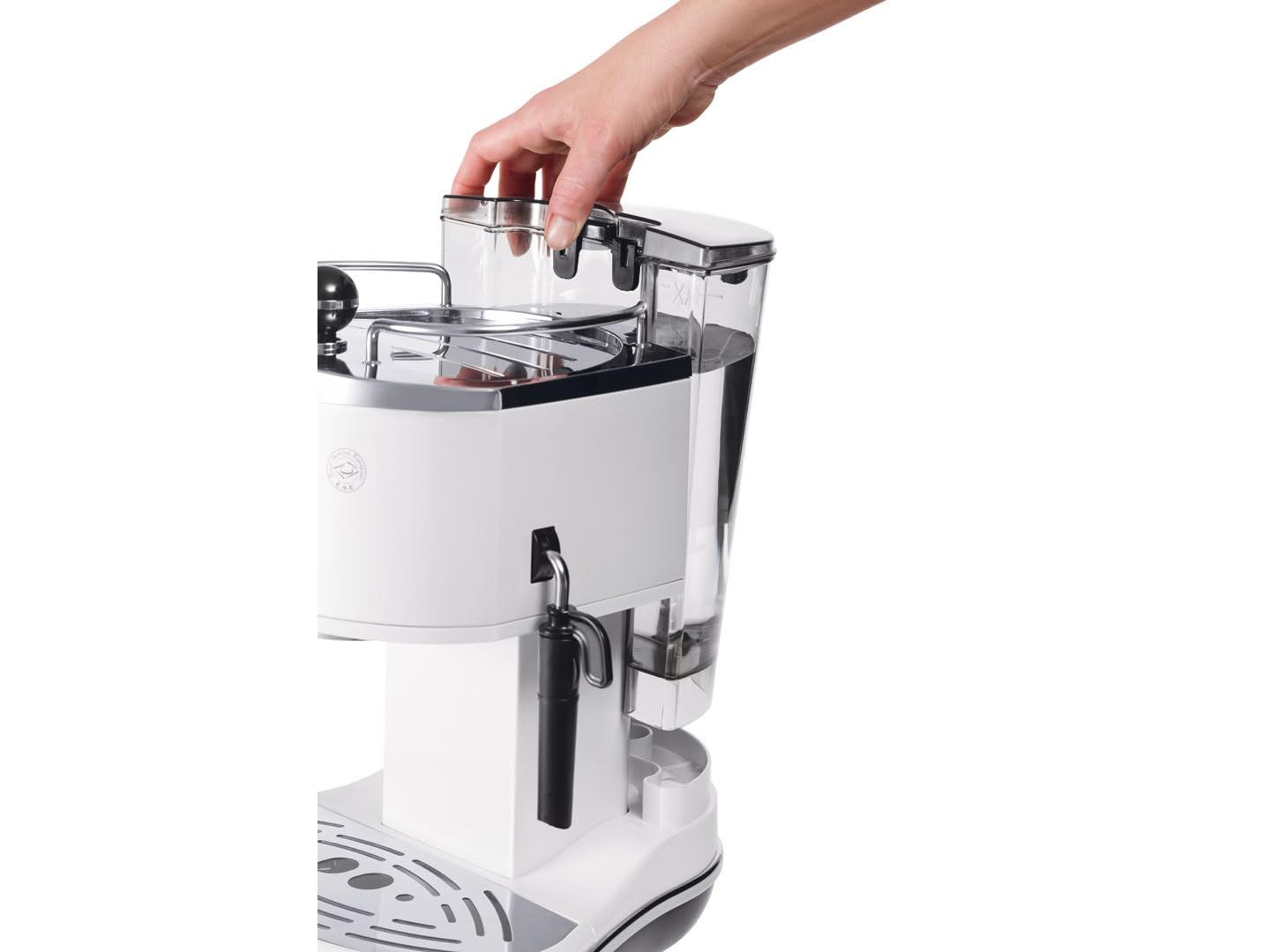 De'Longhi - Cafetieres expresso ECO 311 W -, Noir/Argent/Blanc