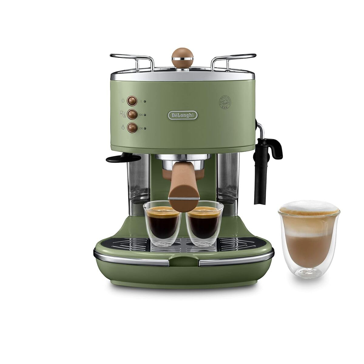 De'Longhi Machine porte-filtre, Vert, 28 x 34 x 37