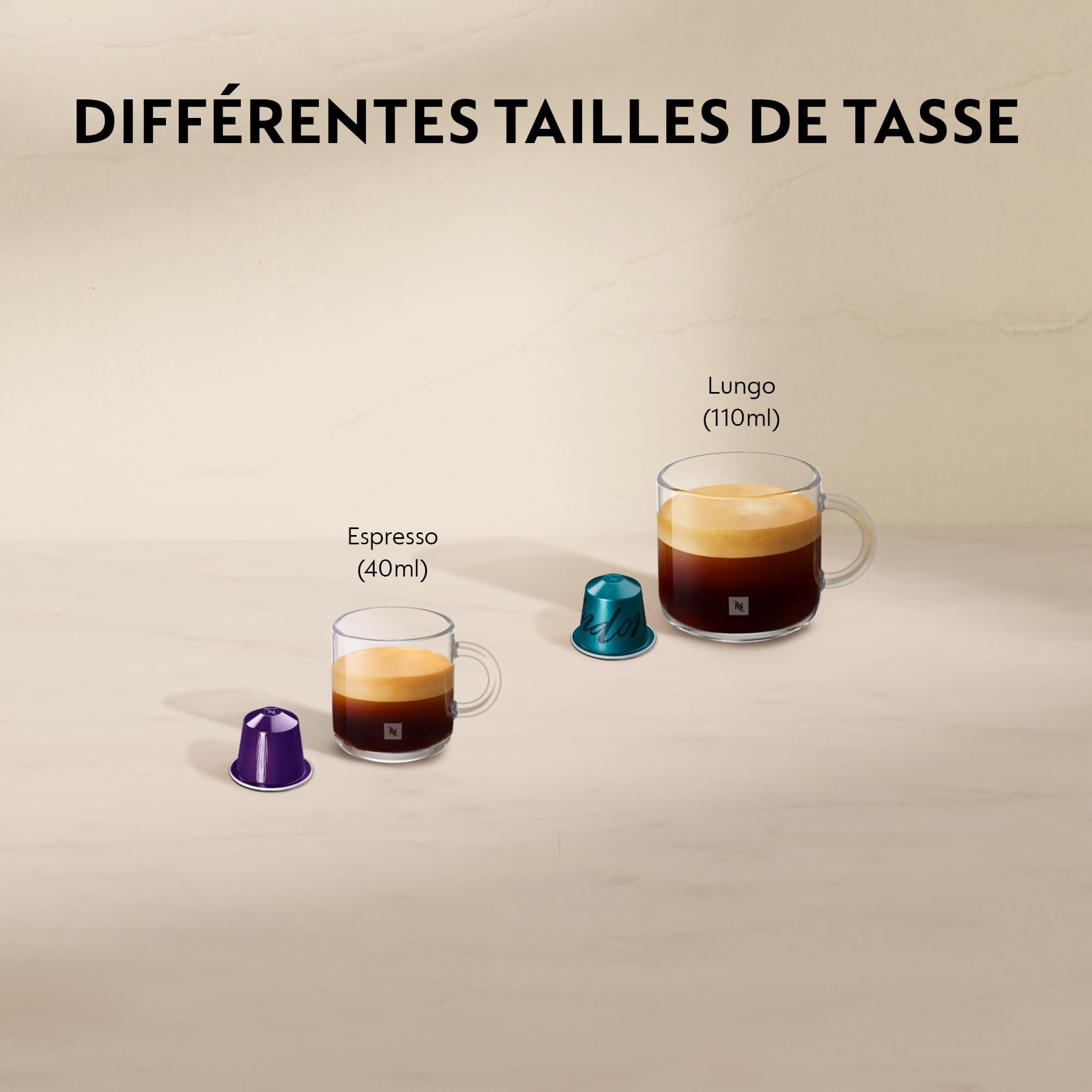 Machine à Café Essenza Mini Rouge Rubis, 19 Bars + Kit de Bienvenue, Design Compact, Expresso et Lungo, Arrêt Automatique, Rouge