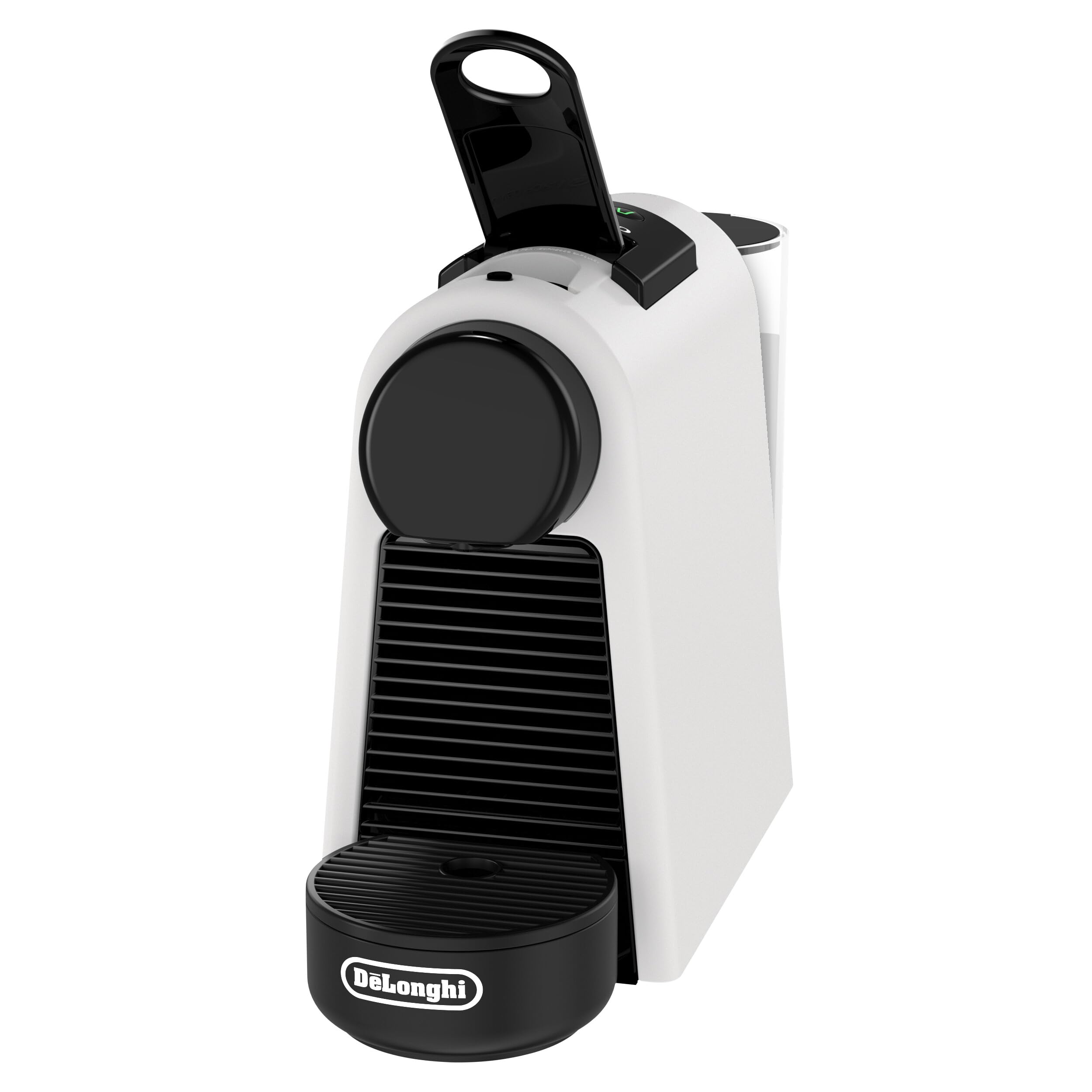 Essenza Mini Machine à café automatique, machine à capsules monotasse, kit de bienvenue inclus, design compact, pression 19 bars, blanc mat