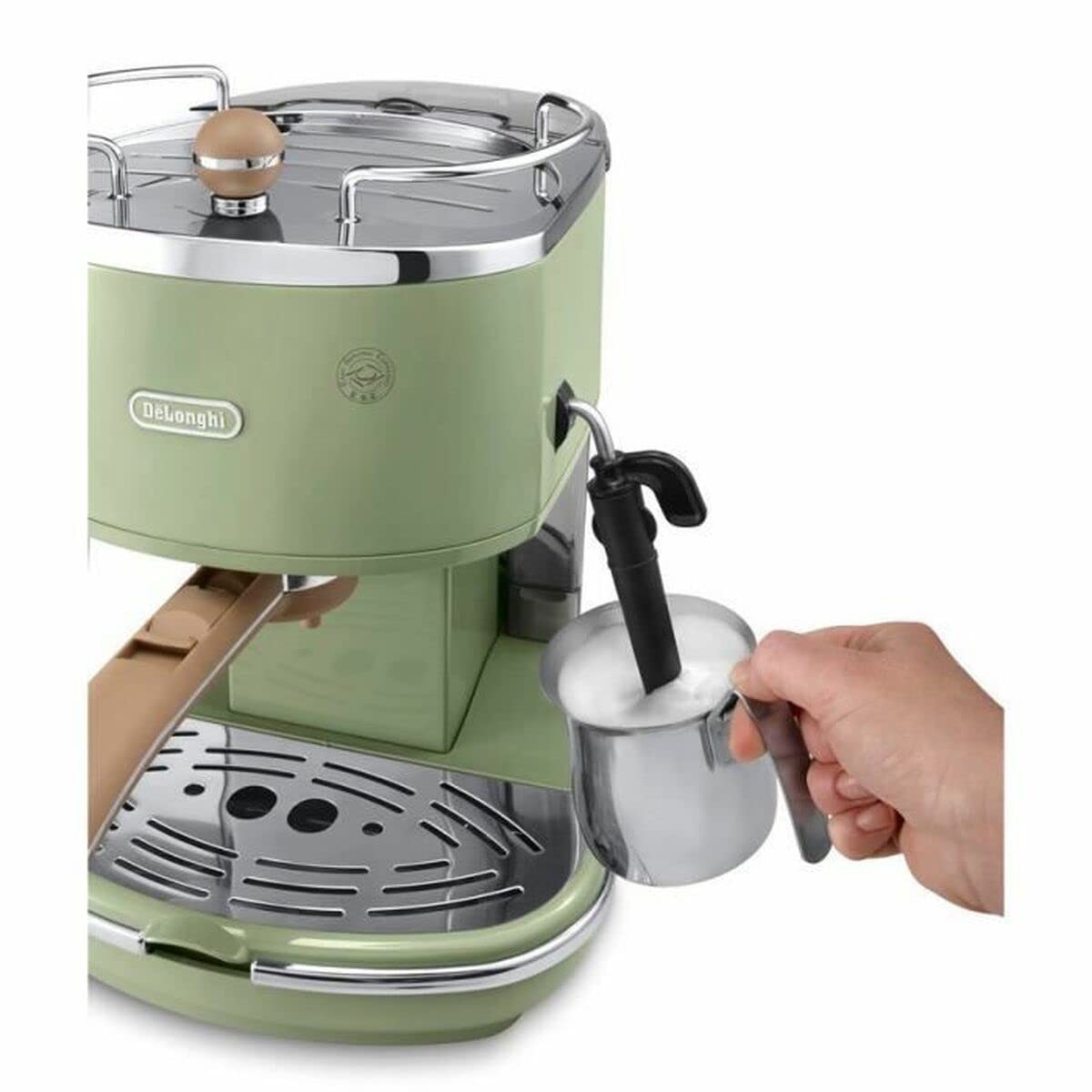 De'Longhi Machine porte-filtre, Vert, 28 x 34 x 37