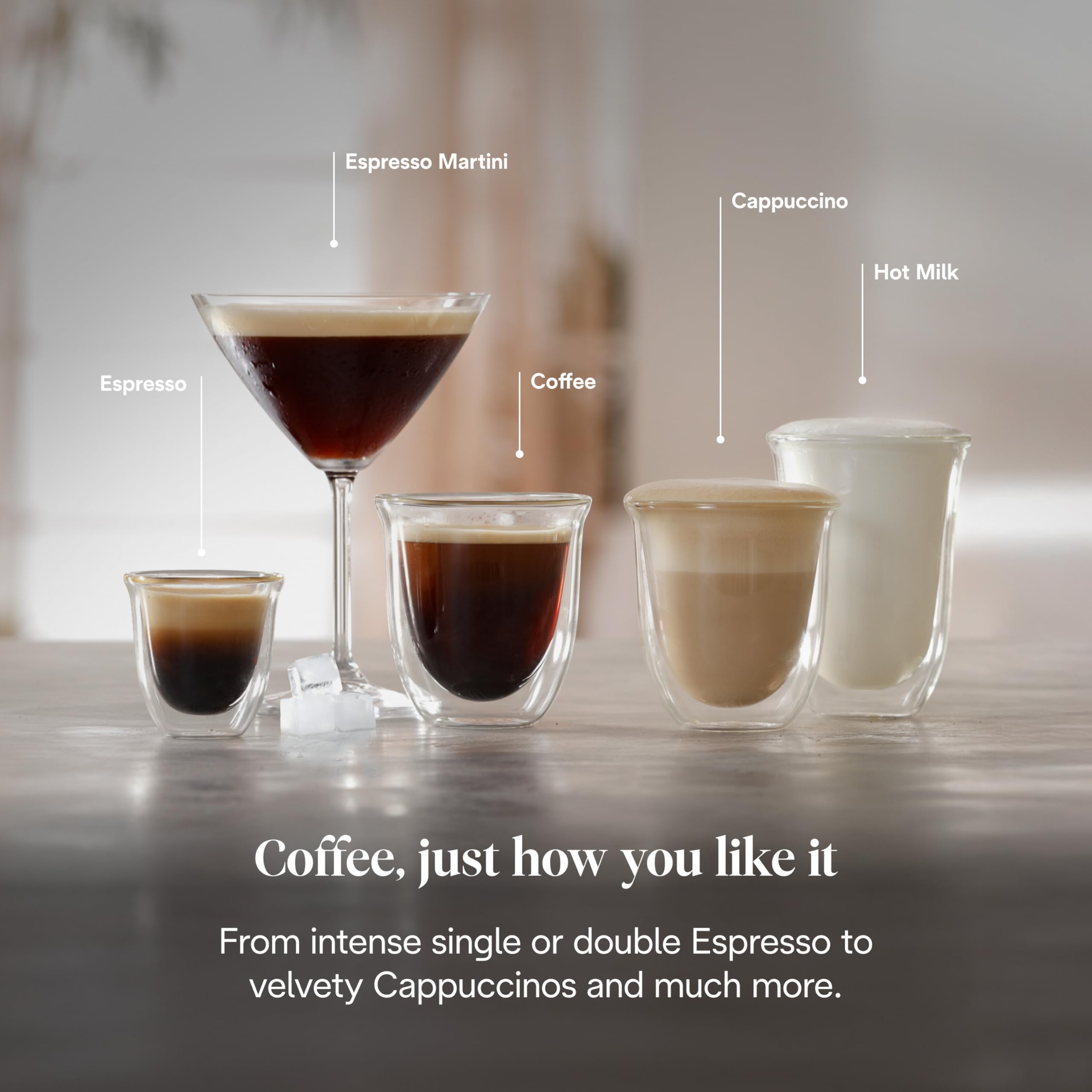 De'Longhi Linea Classic EM450.M Machine à café manuelle avec tige vapeur, machine à expresso avec pompe barista, buse pour cappuccino, filtre double paroi, 15 bar, tasse jusqu'à 13 cm, acier